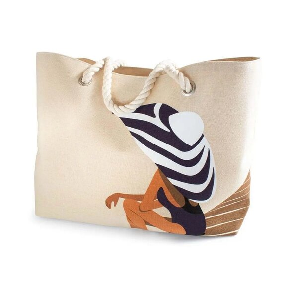 Yves Rocher Handbags - Yves Rocher Maxi Beach Bag
